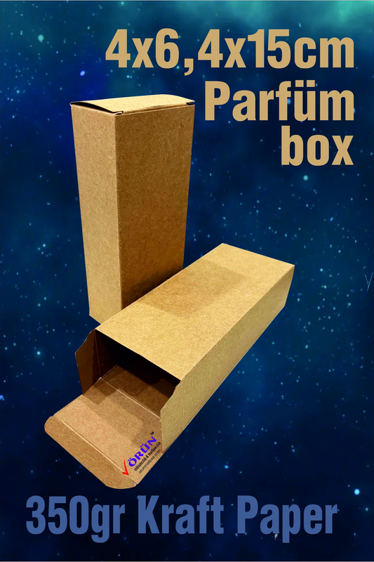 Kraft 4x6,4x15cm Parfüm Kutusu 15 Adet