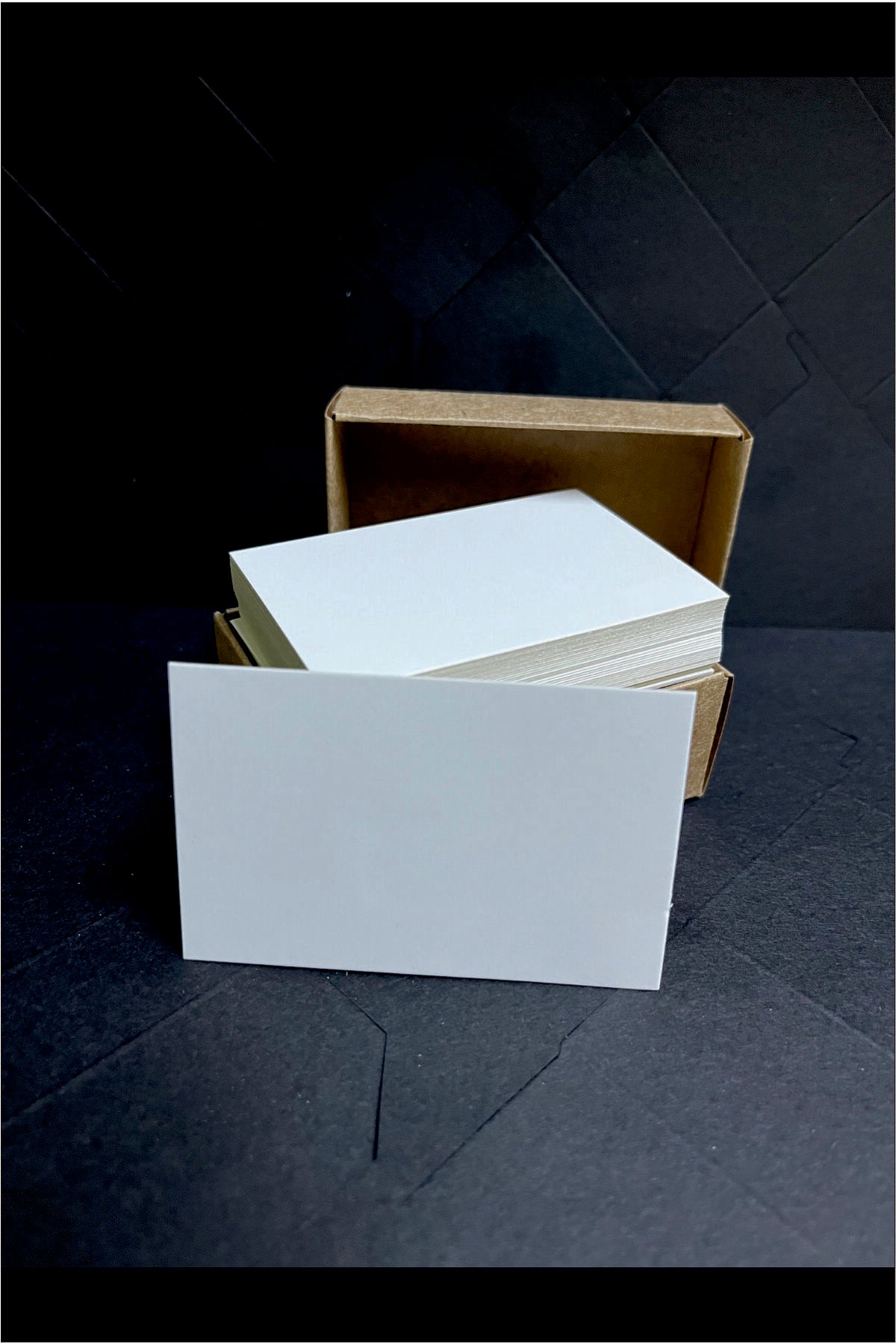 Baskısız Boş Kartvizit 5x7,5 cm 350 gr (100 Adet)