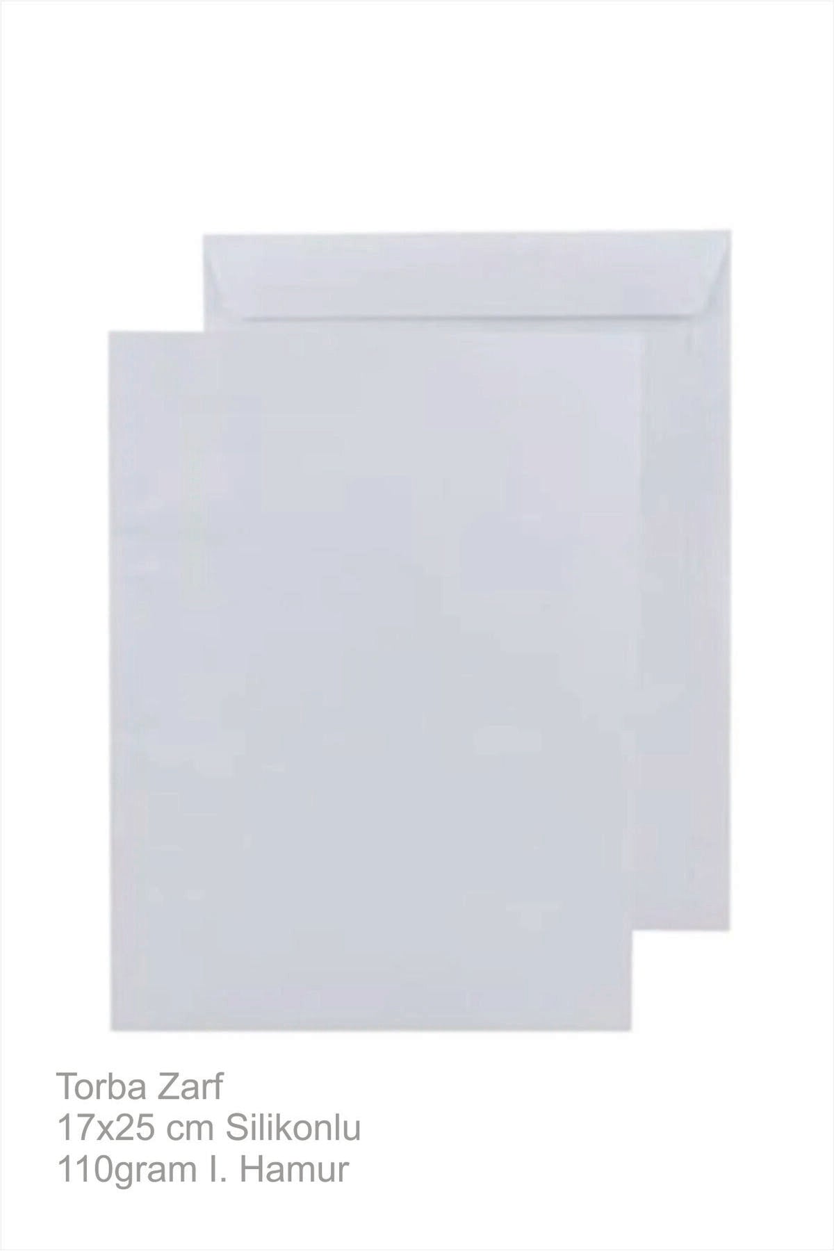 Oyal Beyaz Torba Zarf 17x25 cm Silikonlu 110 gr (100 Adet)