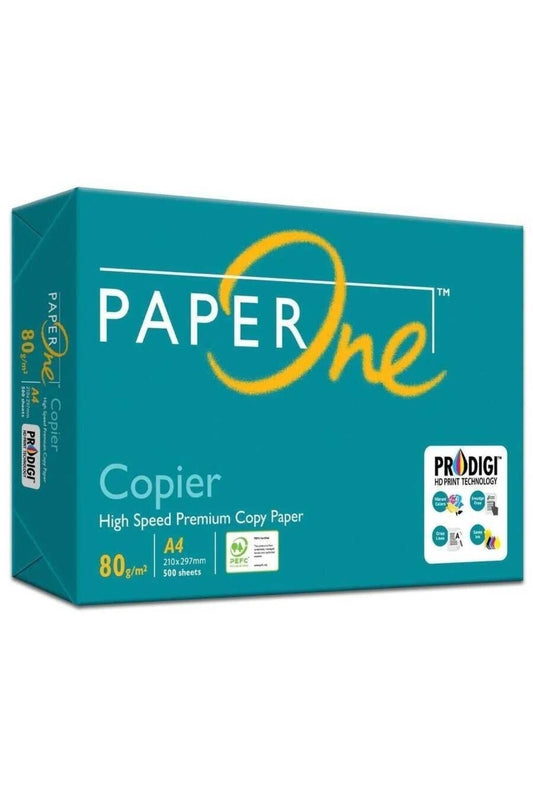 COMPİERE Paper One A4 Fotokopi Kağıdı Paper Copier 80 Gr 500'lü 5 Paket